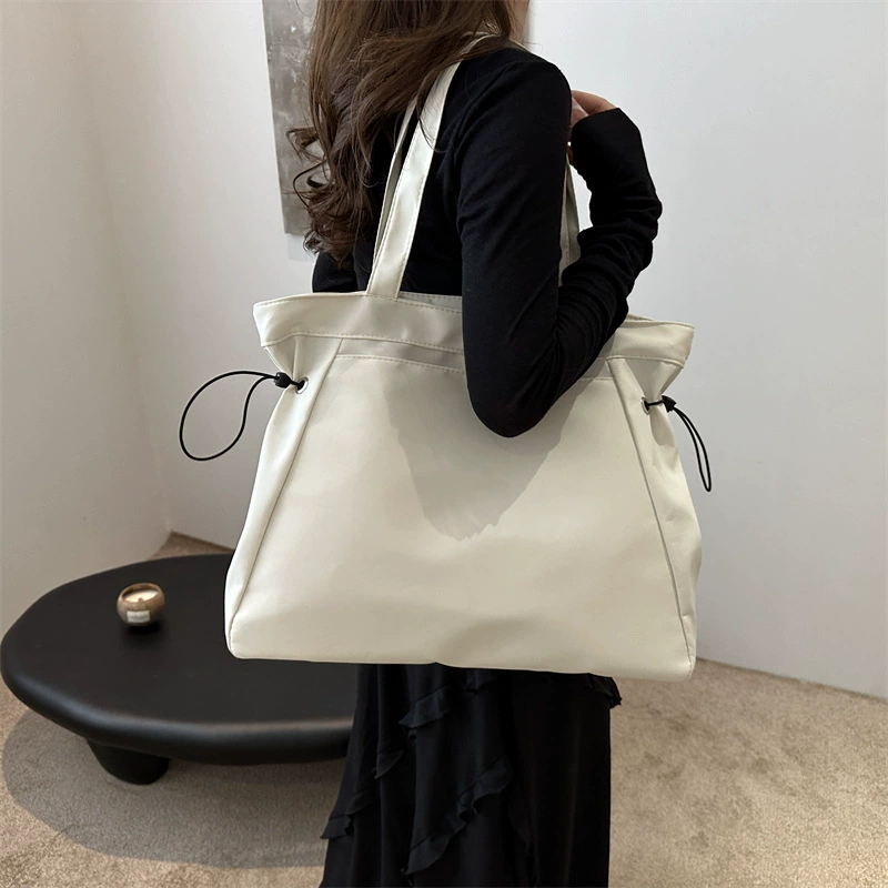 Shopping bag, capacious summer one-shoulder bag