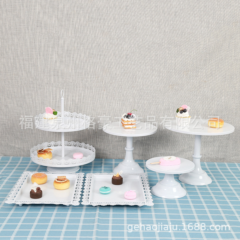 Hotel decoración merienda placa accesorios de la boda soporte de la torta sitio de la boda diseño postre Mesa restaurante postre mesa de exhibición