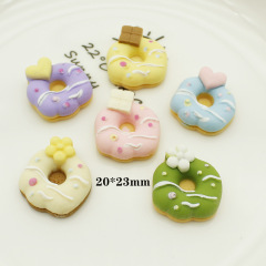 Food Play Cookies DIY Resin Accessories Cream Drop Gel Phone Case Storage Box Headwear Hair Accessories Beauty Materials