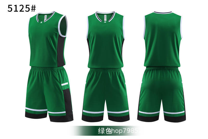 Basketball uniform suit men's training vest printed children's student sports competition team uniform one basketball jersey female custom summer
