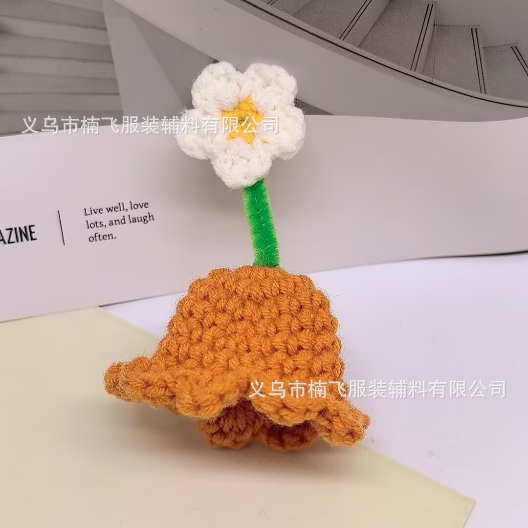 迷你可爱动物玩偶小帽子成品手工毛线编织公仔娃娃装饰配件