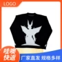 印花秋天肖像街头毛衣