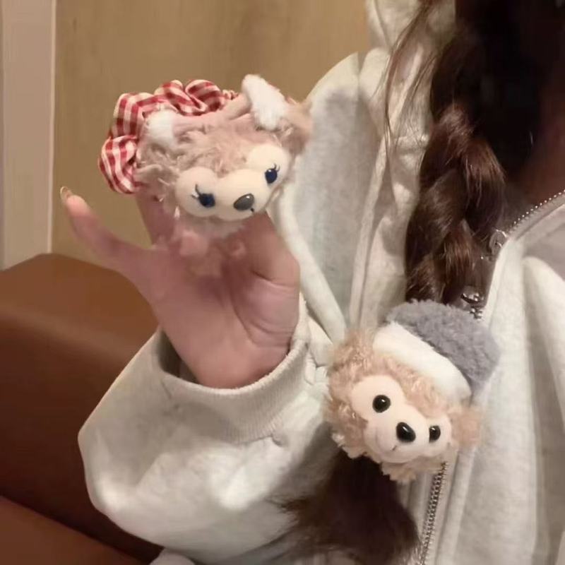 漫画人形ぬいぐるみレッサーパンダヘアピンサイドクリップ大型BBクリップヘアアクセサリーヘアピンメイクアップクリップぬいぐるみ|undefined