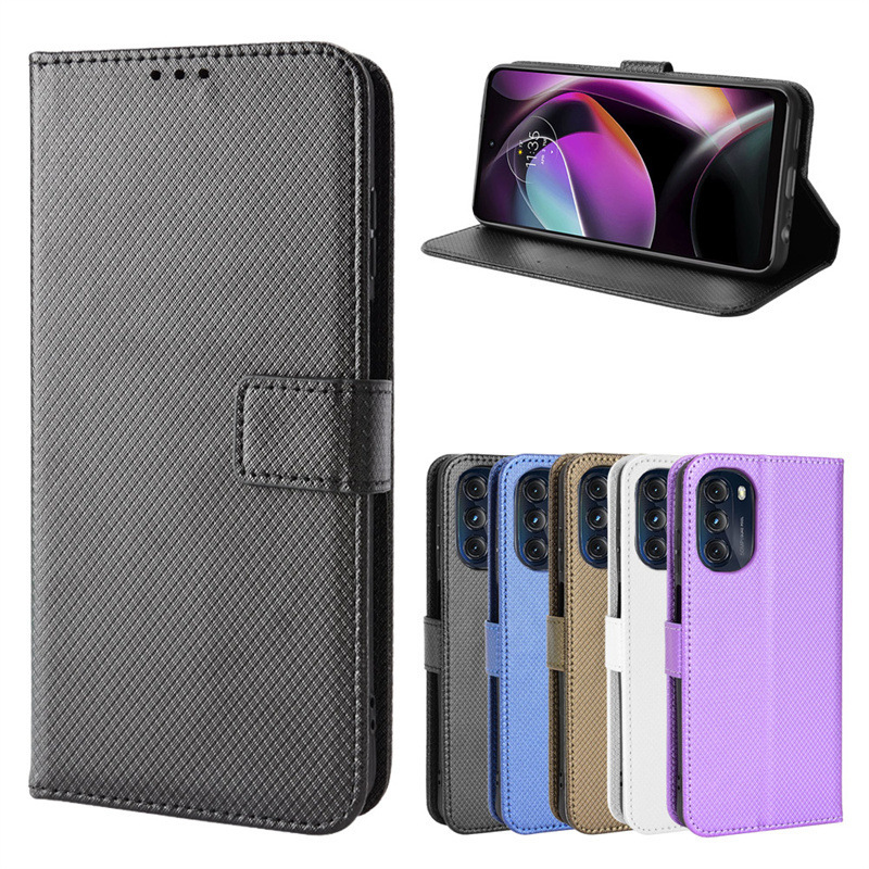 For Motorola G Power phone case MOTO G 2022 phone case Stylus5G flip diamond pattern