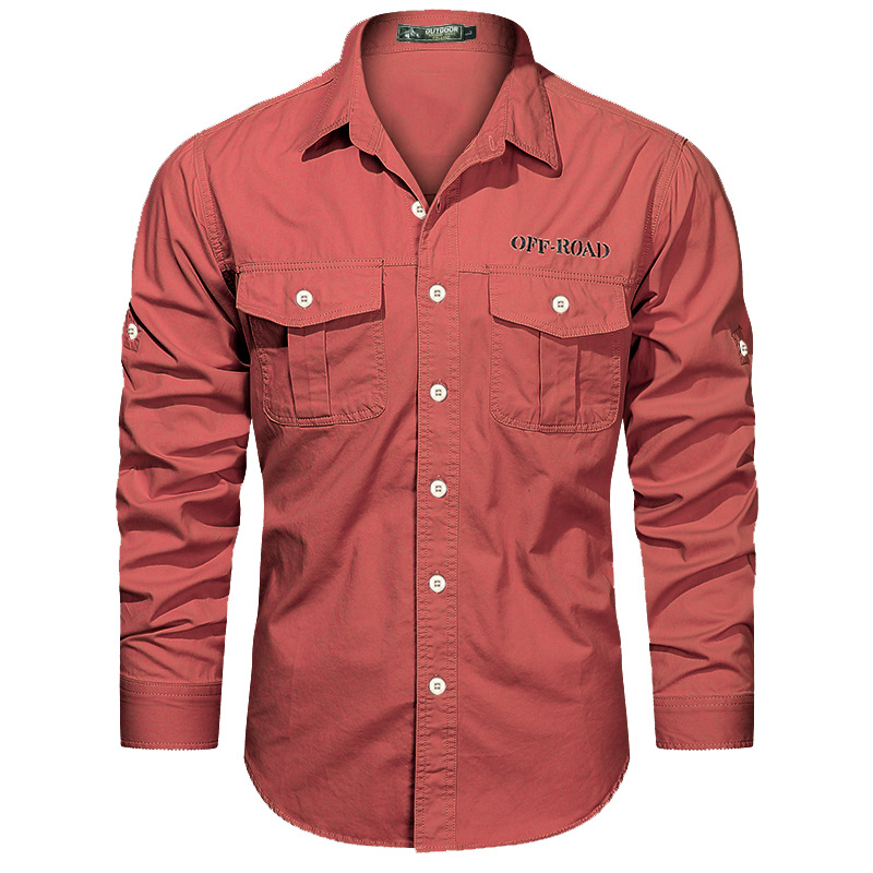 2024 primavera y otoño nueva camisa de hombre hombre manga larga camisa de base casual suelta chaqueta delgada juvenil