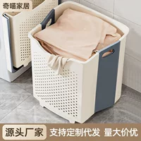 Складная корзина для белья, дышащая корзина для хранения в ванной