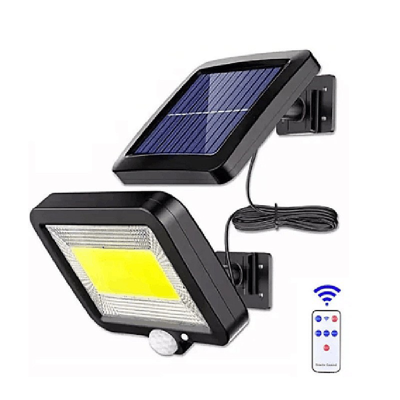 56led luz solar de pared dividida luz de inducción corporal iluminación doméstica al aire libre luz de calle COB lámpara de patio impermeable