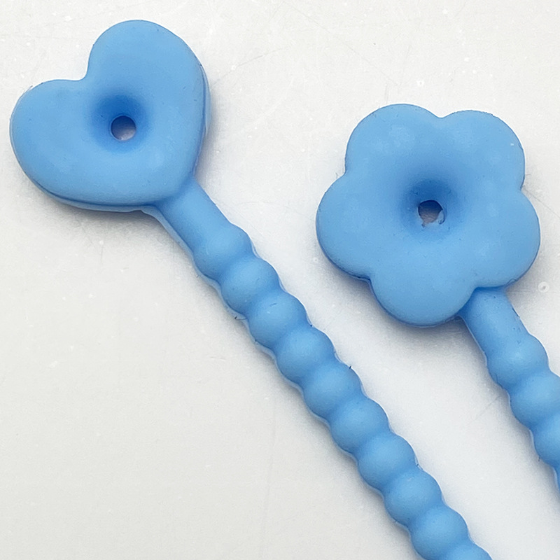 Fabricante de 210mm de plástico de silicona de alambre de corbata hebilla suelta corbata al por mayor hecha a mano diy corbata accesorios de la joyería