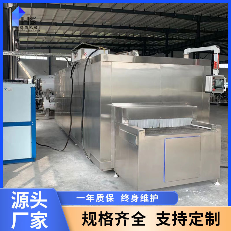 Máquina de congelación rápida de maíz tipo túnel maíz glutinoso pulpación maíz línea de producción de congelación rápida equipo de procesamiento de maíz fresco