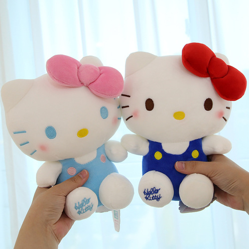 hellokitty doll genuine hello kitty doll hello kt plush toy cute rag doll girl gift