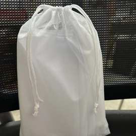 厂家现货密网布抽绳束口袋 包装袋 收纳袋