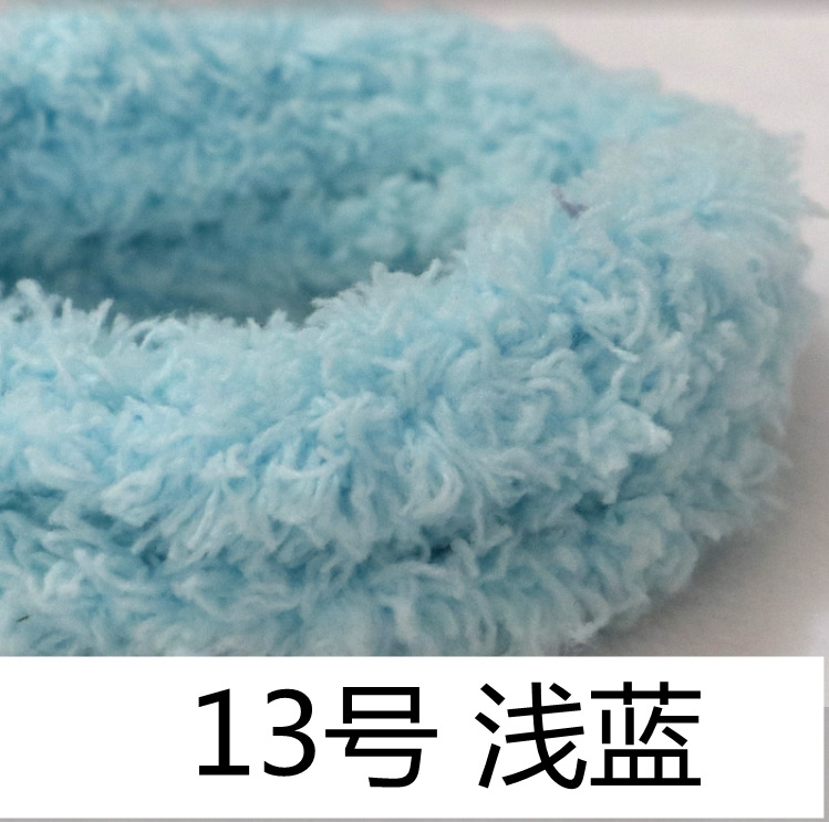 15mm cifrado Twist stick 1 m largo Super grueso Super denso tira de lana de raíz de lana hecha a mano DIY cachorro material paquete