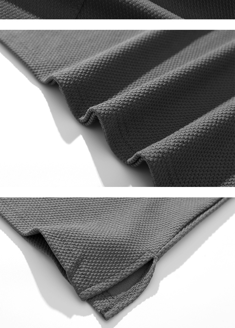 Vyriški drabužiai. Išskirtiniai vyriški marškinėliai apvalia iškirpte, trumpomis rankovėmis, naujas laisvalaikio sportinis kostiumas su lediniu pojūčiu._voghion.com