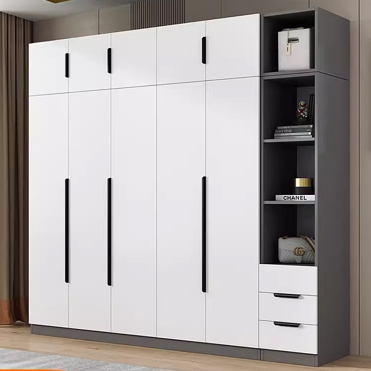 Wardrobe Modern Minimalist Home Bedroom Small Apartment Flat Door Storage Locker Simple Rental Room Hanging Wardrobe