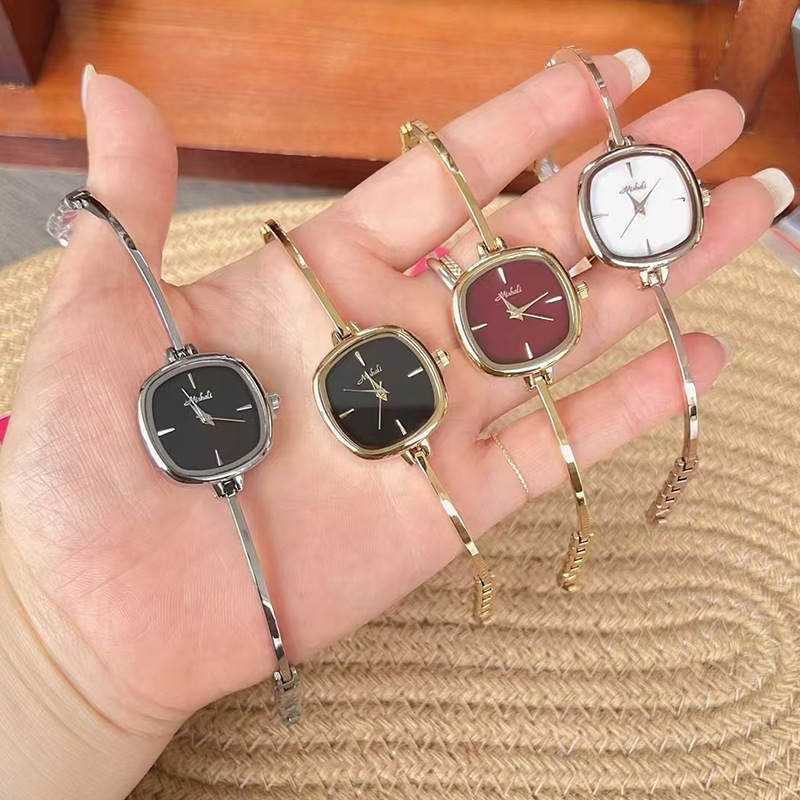 Orologio da donna Misali, stile quadrato, con cinturino sottile, impermeabile, semplice e di alta qualità, con design alla moda_voghion.com