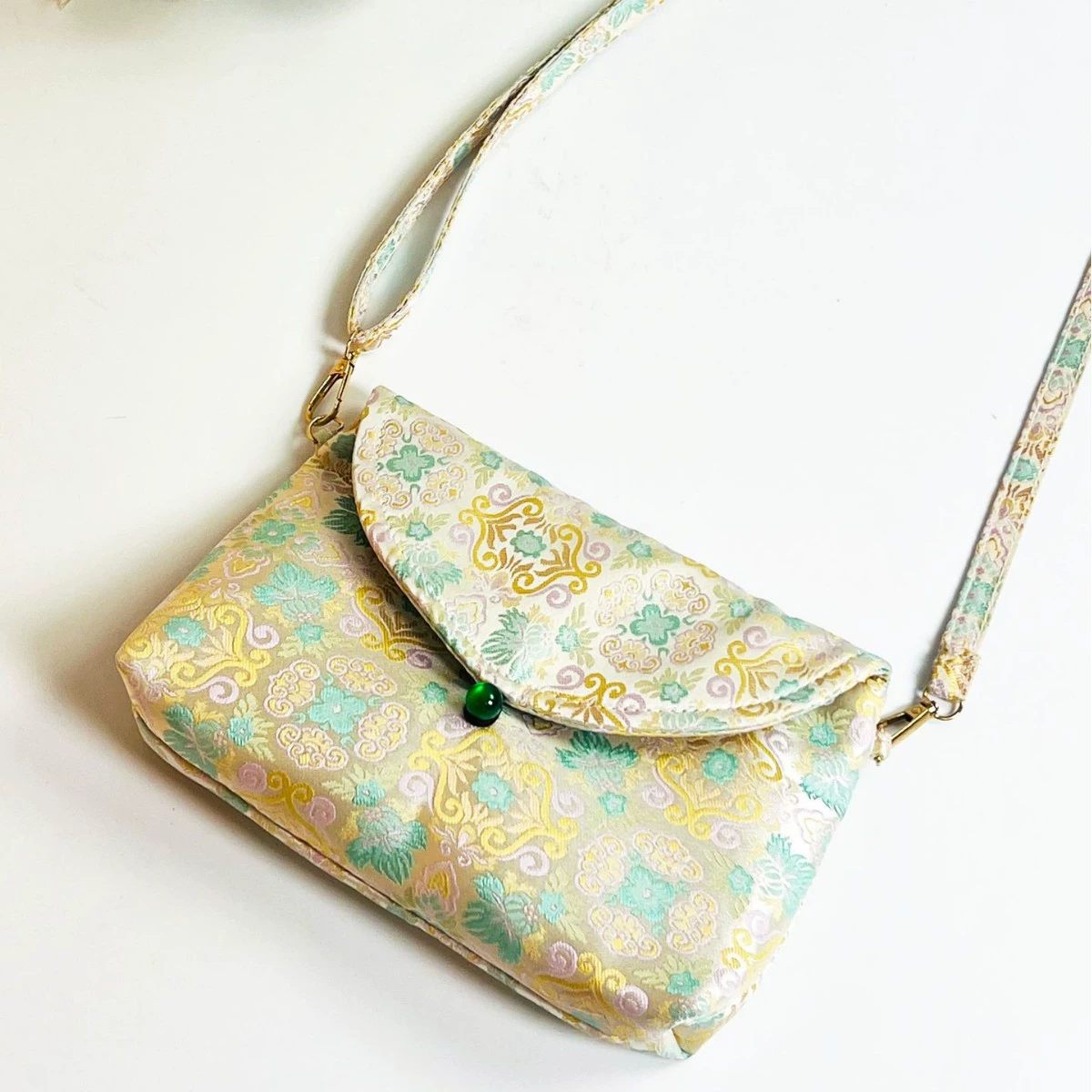 (Cross-border trading), shoulder bag, small universal small bag, Chinese style, brocade