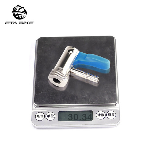 Tube valve stem inflation chuck, pure copper clip-type air nozzle, pneumatic pump conversion adapter 6mm/8mm