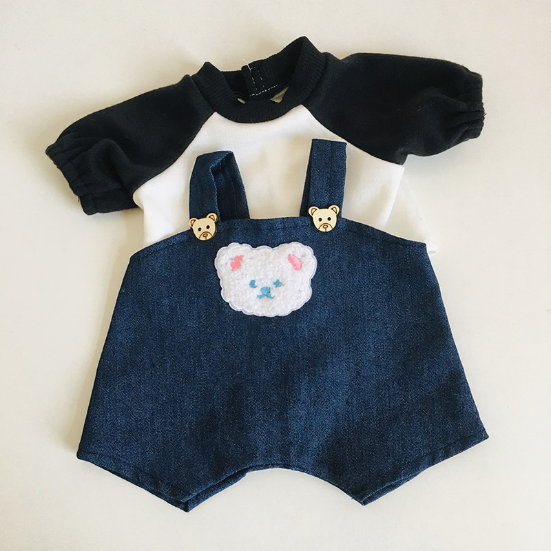 No. s Beier Lulu ropa 30cm conjunto oso muñeca ropa hecha a mano oso de peluche muñeca regalo para niñas