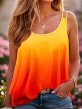 K 89574 Sleeves Round Neck Vest �������� ���R�d�羳�W����