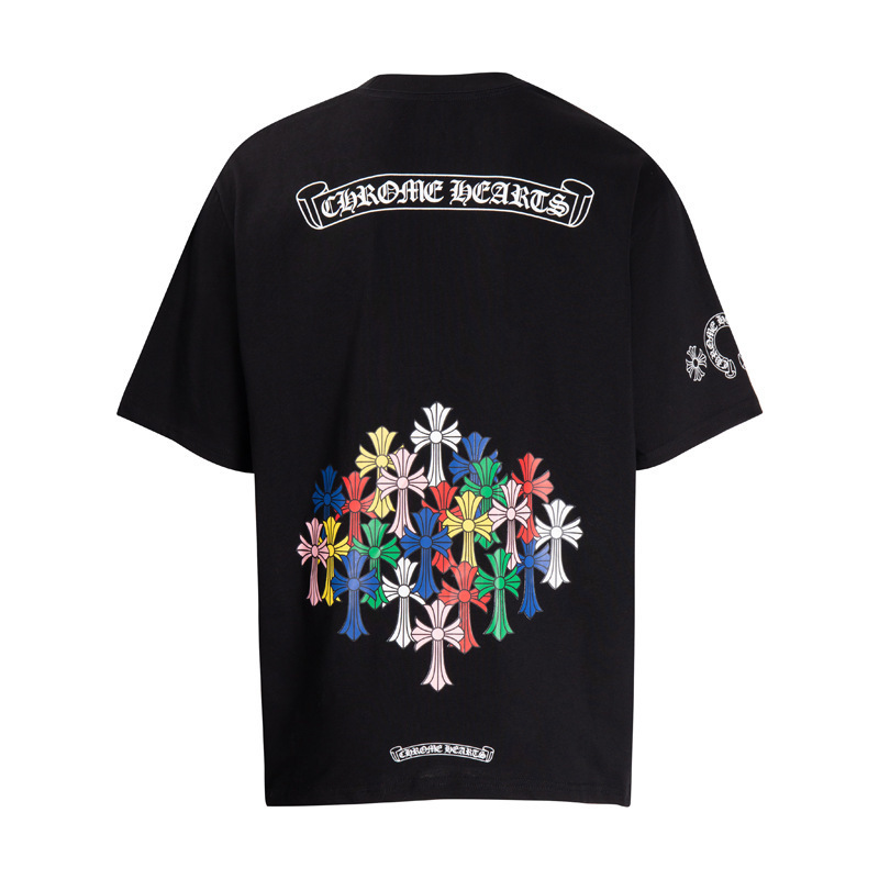 Chrome Heart 23 新作夏トレンドブランド半袖ヨーロッパとアメリカのストリート半袖Tシャツシリーズ 男女兼用|undefined