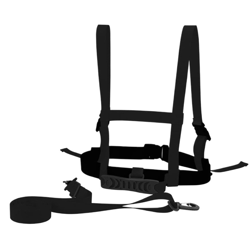 Entrenamiento para niños cinturón de seguridad de esquí al aire libre esquí anti-caída cuerda de tracción entrenamiento de esquí correa de pecho cinturón de tracción de seguridad