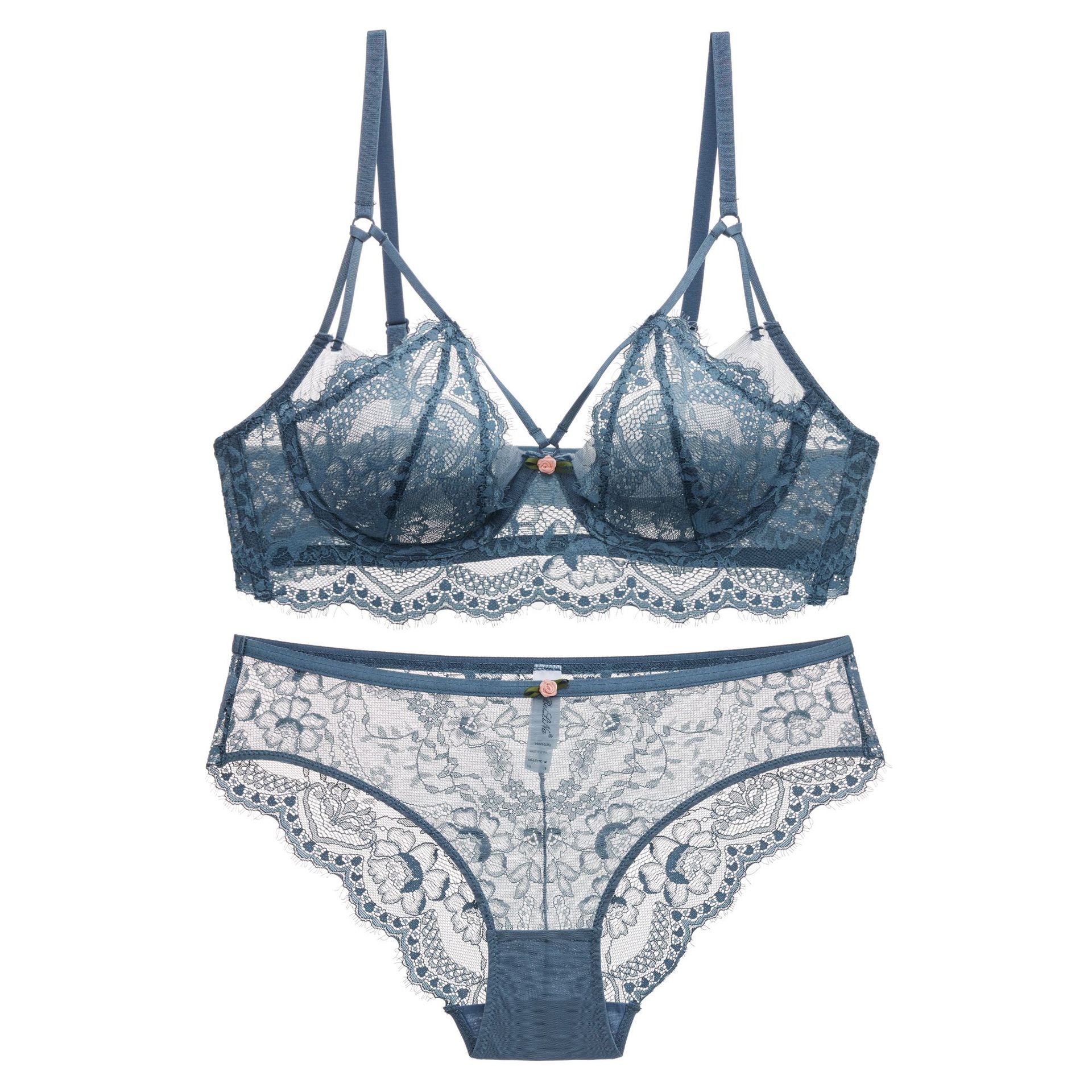 Reggiseno da donna in pizzo sexy piccolo con coppa sottile e grande seno, nuovo modello estivo 2015_voghion.com