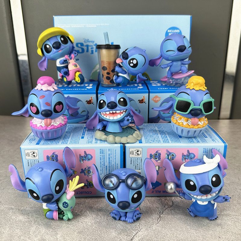 Star Baby Stitch Blind Box Hand Collection Stitch Cute Doll Decoración de escritorio Muñeca Regalo de cumpleaños