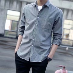 2025年 作業着シャツ メンズ 建設現場作業用 綿服 秋作業着 シャツ 長袖 日焼け止め