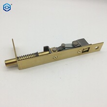 不锈钢插销 盒型插销 弹簧自动插销 防盗门栓 一字型门插五金配件