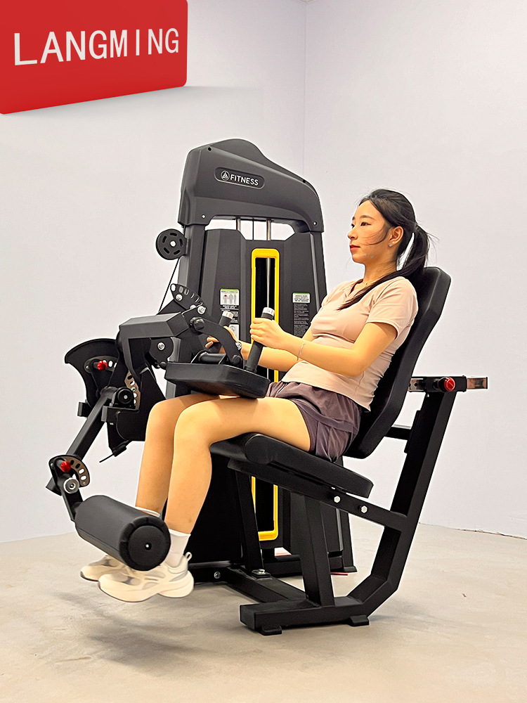 Máquina multifuncional comercial de extensión de piernas curvas integrada horizontal de extensión de piernas sentada para gimnasio especial de fuerza de doble propósito