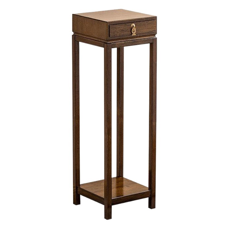 Yaouda nuevo chino piso flor rack de madera maciza sala de estar con bombeo flor mesa interior maceta planta rack