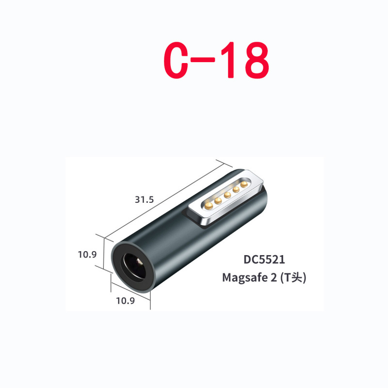 Type cアダプタusb 3.1アダプタ雷インターフェイス磁気プラグ公転母延長エルボ|undefined