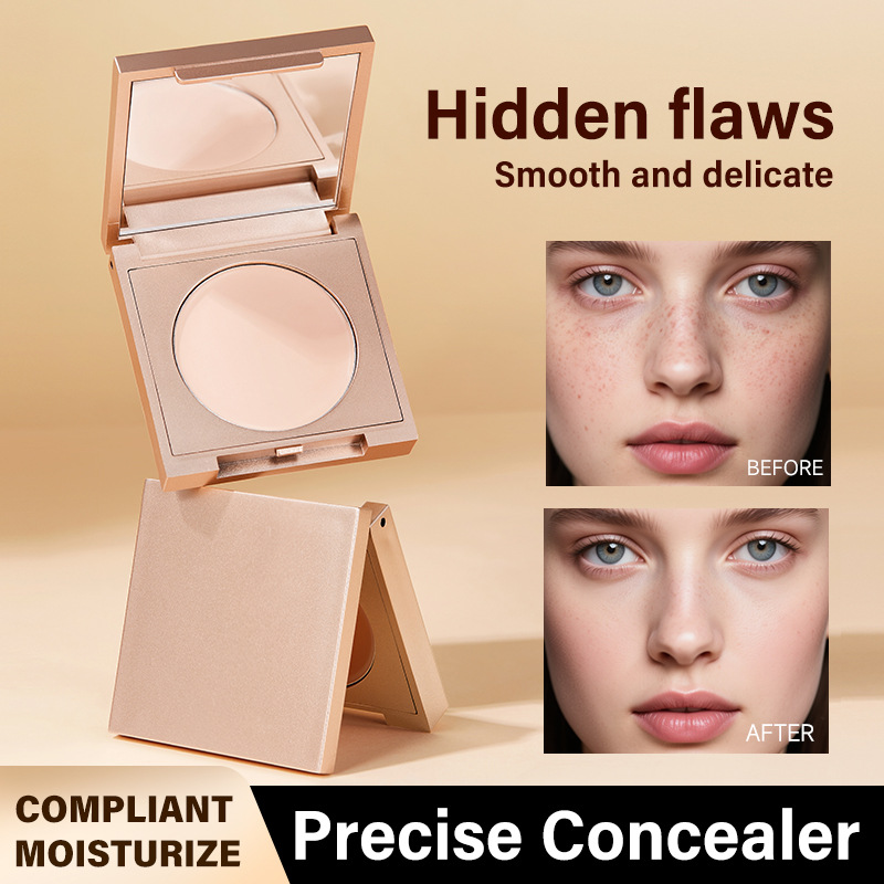 Life Girls Concealer Conllevación de maquillaje brillante, maquillaje oscuro, maquillaje imperfecto, cubriendo las marcas de acné, círculos oscuros en los ojos