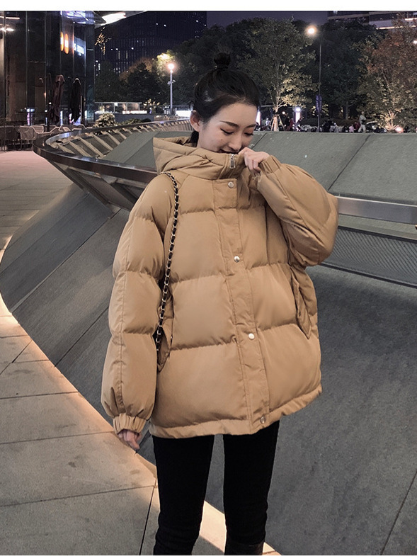 棉衣棉服女韩版宽松棉袄2025年新款ins潮短款学生面包服冬装外套|undefined