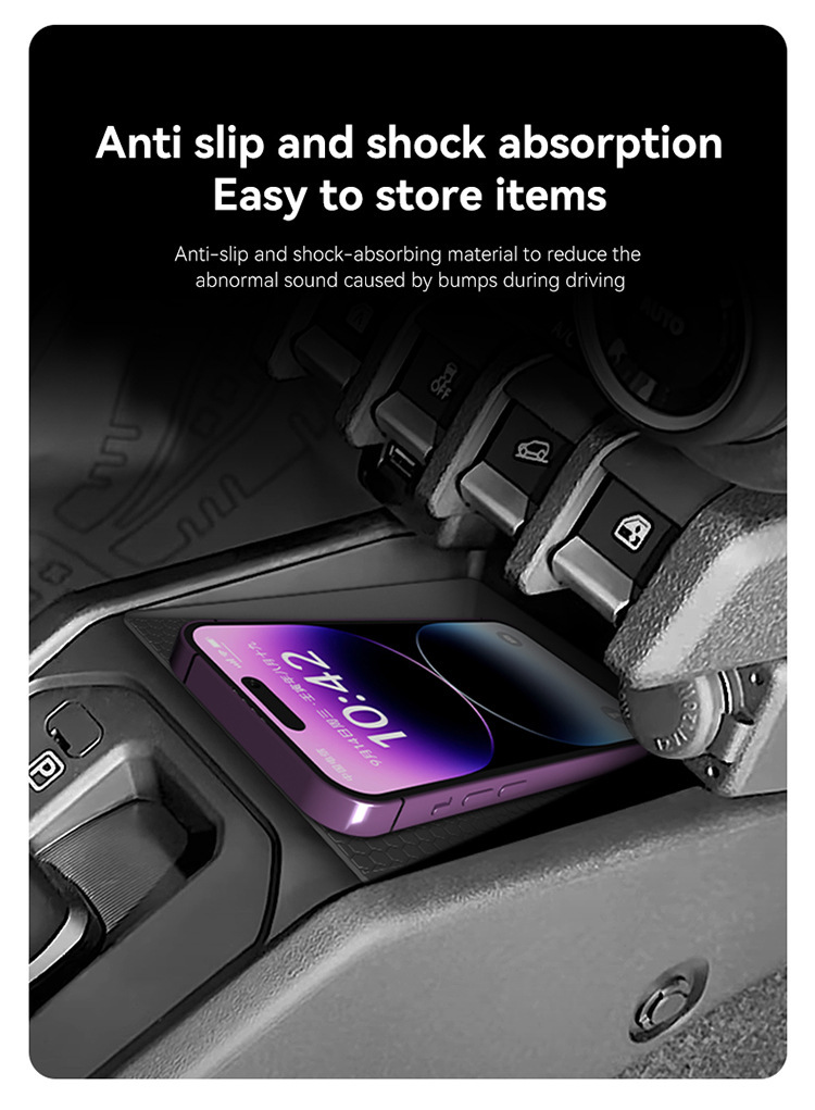 Suitable for 24-25 Models of Suzuki Jimny Jimny, Central Control Storage Anti-Slip Mat, Special Modified Accessories for Automotive Products