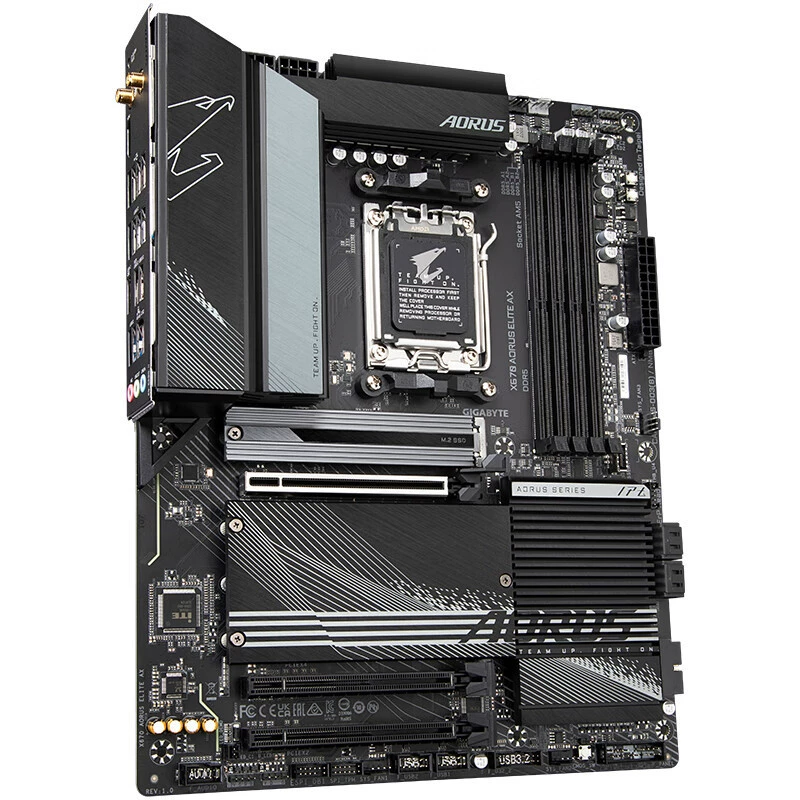 Небольшая резьба X670 AORUS ELITE AX материнская плата подходит для DDR5 AMD CPU AM5