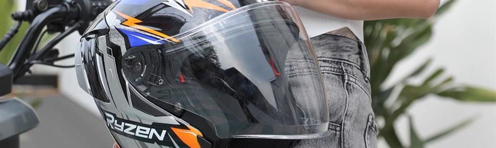 Rsv Motorcycle Helmet Men's No. 1 Women's Three-Quarter Helmet Electric Motorcycle Half Helmet Double Mirror Universal for All Seasons