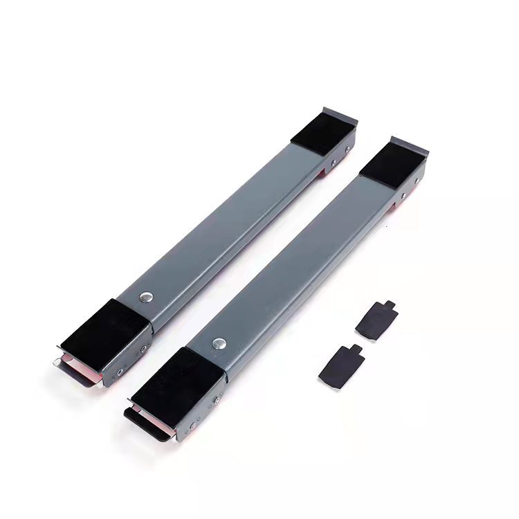 Soporte móvil ajustable universal de la base de la lavadora del tambor del refrigerador de baja altura todo-metal soporte antioxidante
