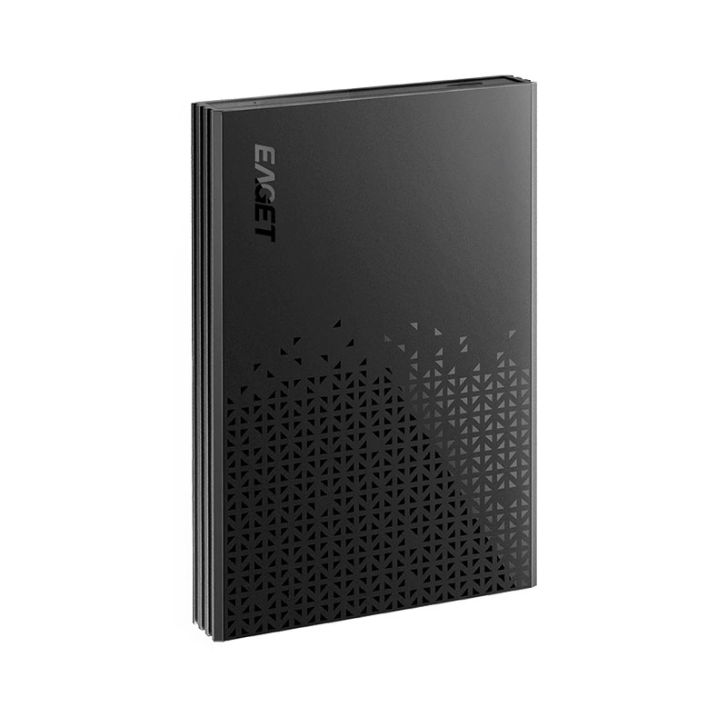 EAGET (忆捷) мобильный диск USB 3.0 G302 2.5" для резервного копирования данных, высокоскоростной, ударопрочный, чёрный