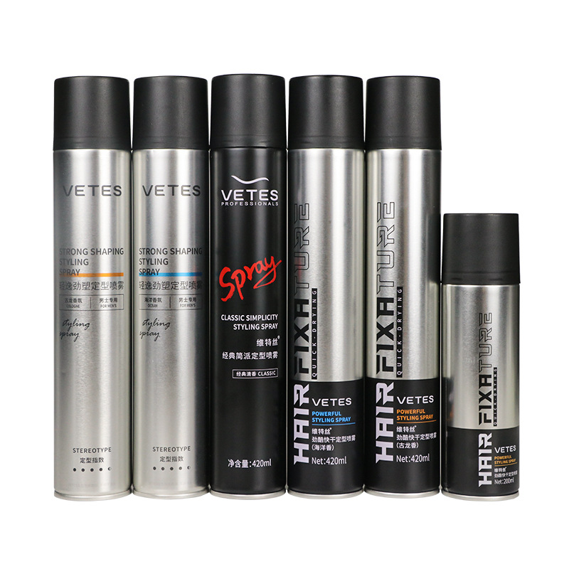 VTS Gel, mousse, hair spray dry spray, quick dry 5