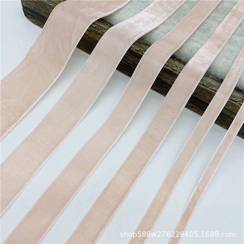 6mm 10mm 15mm 20mm 25mm 38mm Velvet Ribbon For Handmade Gift