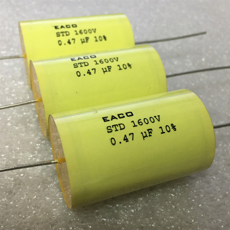 EACO的STD-1200-1.0-44FO /57FO STD 1.0UF 1200V无感轴向吸收电