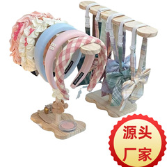 現品の実木創意発アクセサリーの展示棚のカチューシャのカチューシャの収納棚の手の串の小さいアクセサリーのハンガー