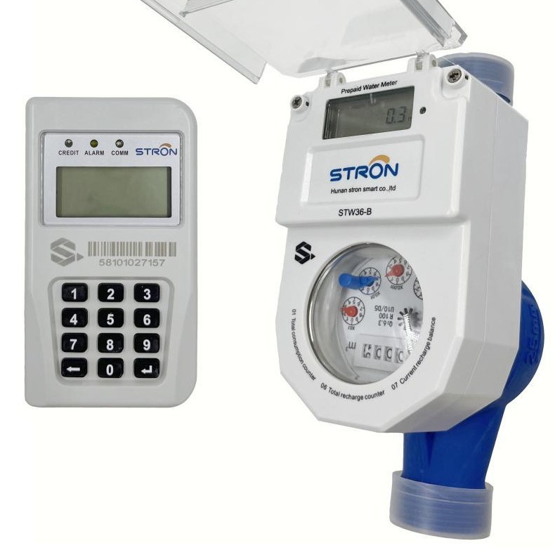 【DN20 R160】STS高精度乾式水道メーター プリペイドスマート冷水メーター 工場直販+CIU|undefined