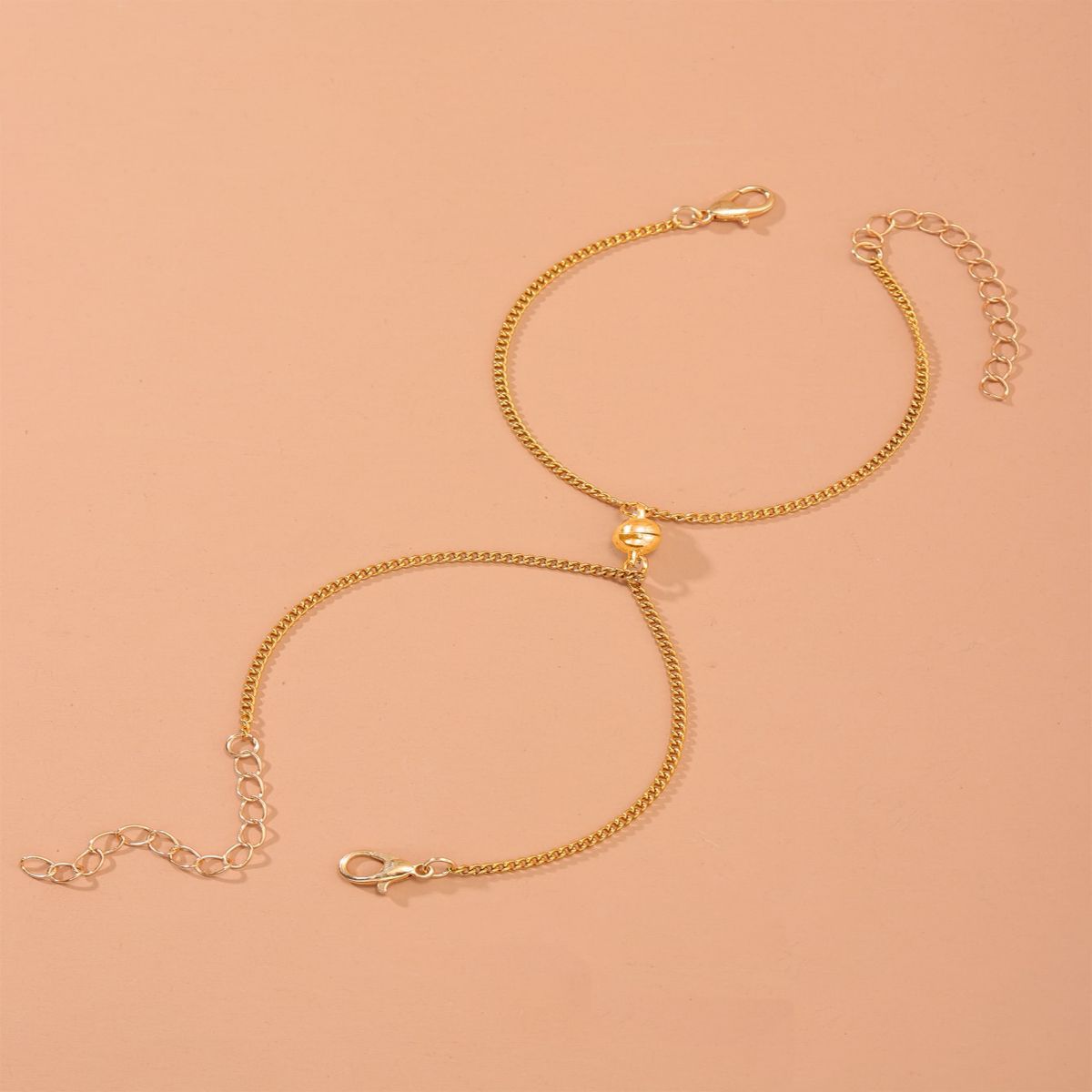 304 Stainless Steel Pendant Material Bracelets Classification Casual Elegant Simple Style Solid Color 304 Stainless Steel Plating Men's Bracelets Men's Chain Bracelets