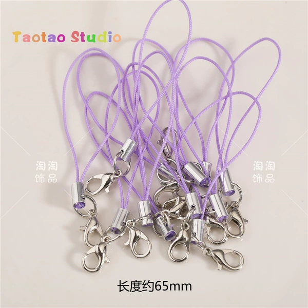 10 purple lobster buckle lanyards