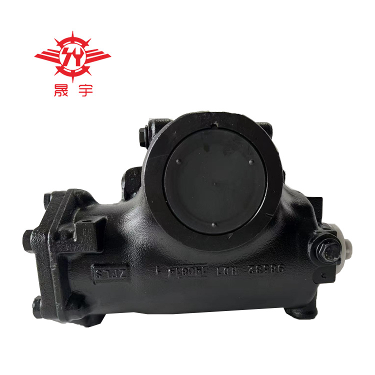 Steering gear compatible with Shaanxi Auto, Jiefang, and FAW 380 HP, part number 3411010-Q724