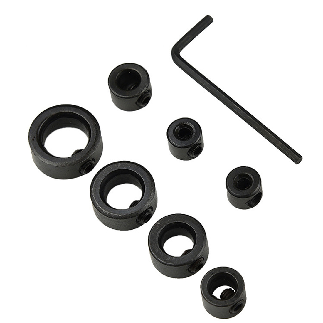 打孔开孔钻孔钻头3-16mm深度开孔钻孔麻花钻定深环定点器定深器