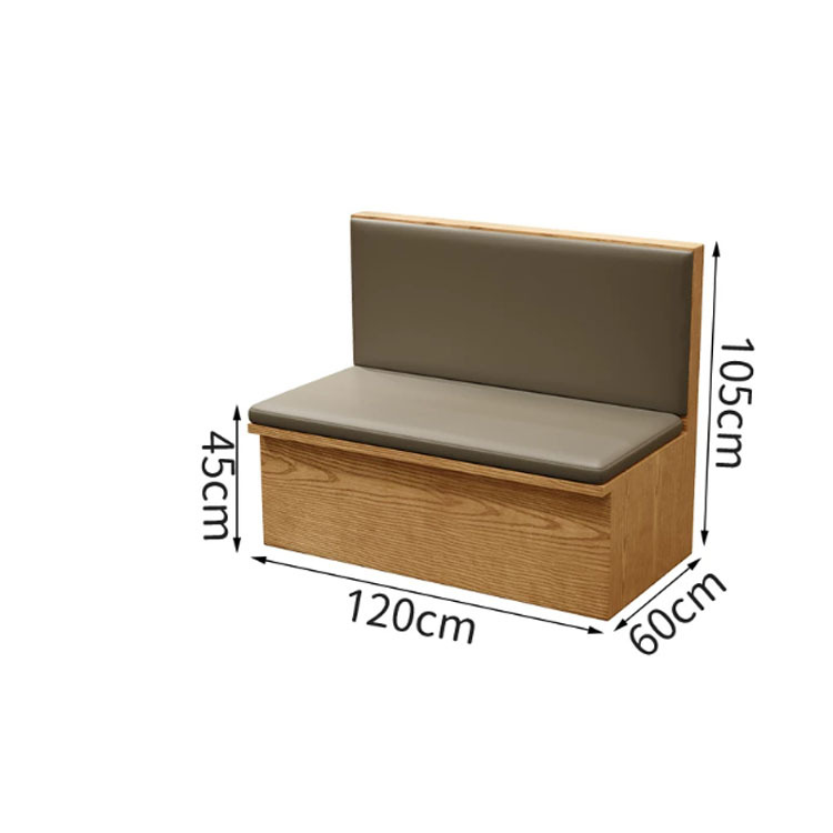 Juego de Mesa y Sillas para Comedor de Madera Maciza para Restaurante
