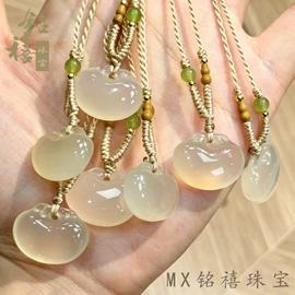 其他玉石饰品;天然玉石项饰;吊坠
